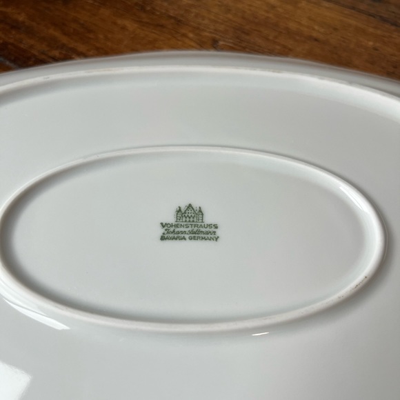 Vohenstrauss Johann Seltmann Bavaria, Germany Oval Platter Pisa, Italy design - Picture 3 of 7